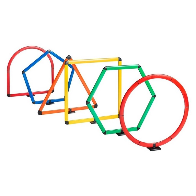 Obstacle Course Set  Geometric Shapes