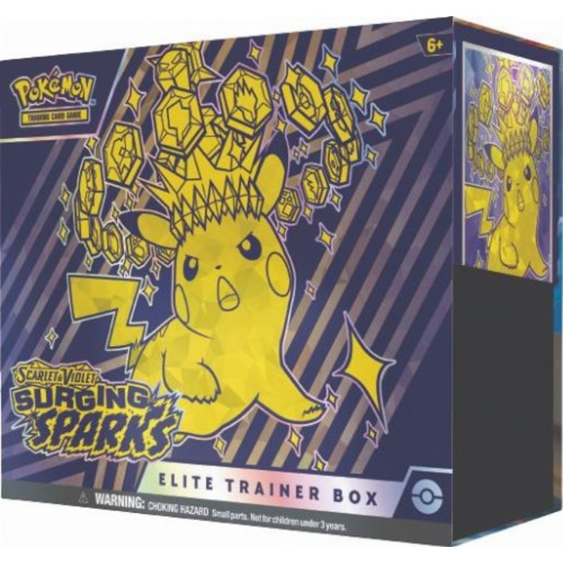 Pokemon Scarlet & Violet 8 Surging Sparks Elite Trainer Box