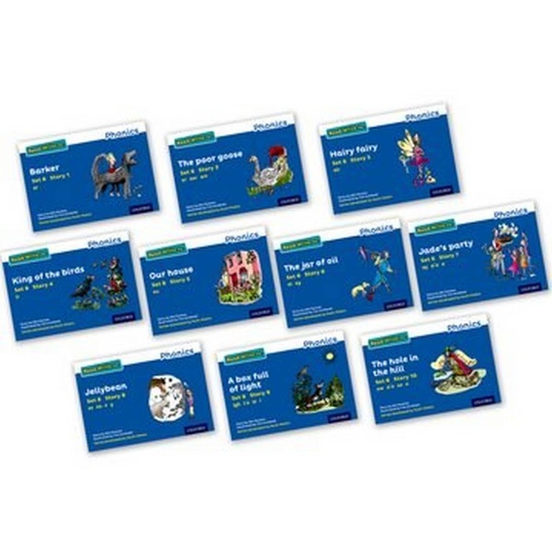Read Write Inc. Phonics: Blue Set 6 Storybooks Mixed Pack of 10