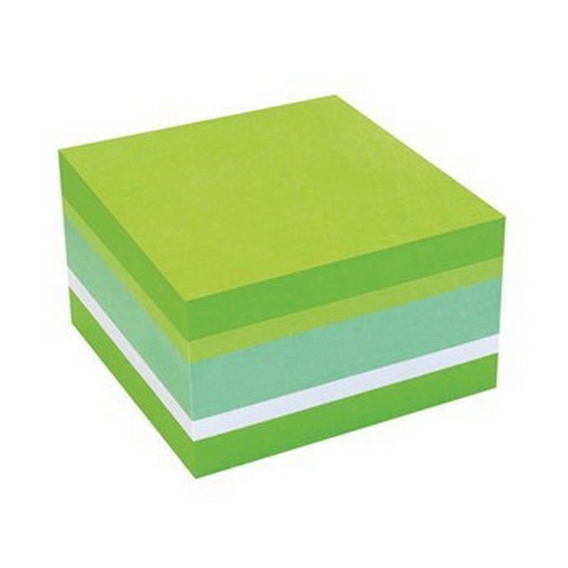 Brilliant Cube Sticky Notes Cube  Mix 3  75 x 75mm