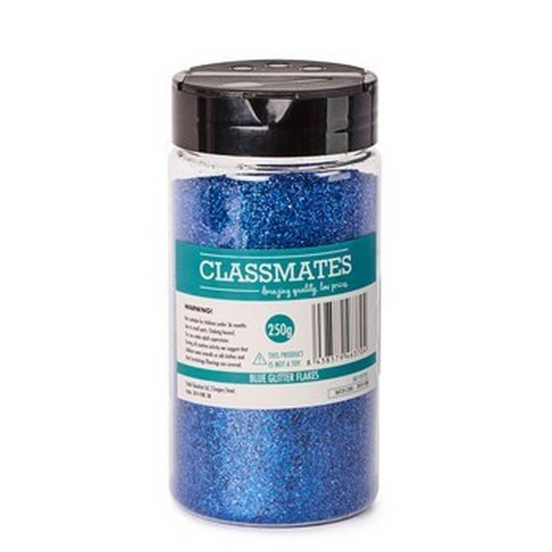 **Classmates Glitter 250g  Blue