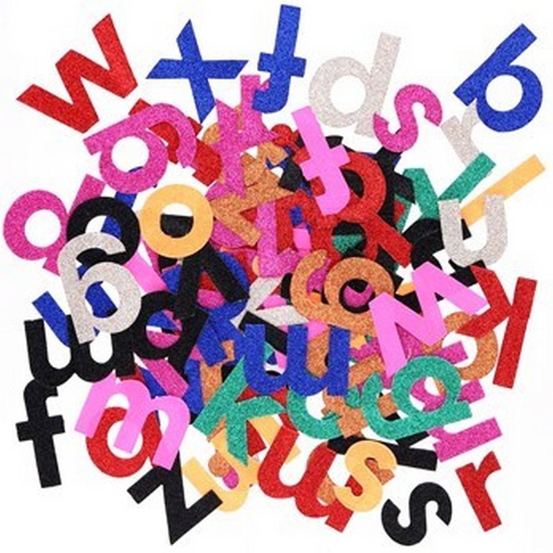 Glitter Letters  Pack of 250
