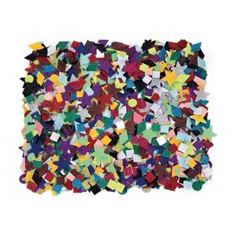Glitter Shapes  Pack of 3,000