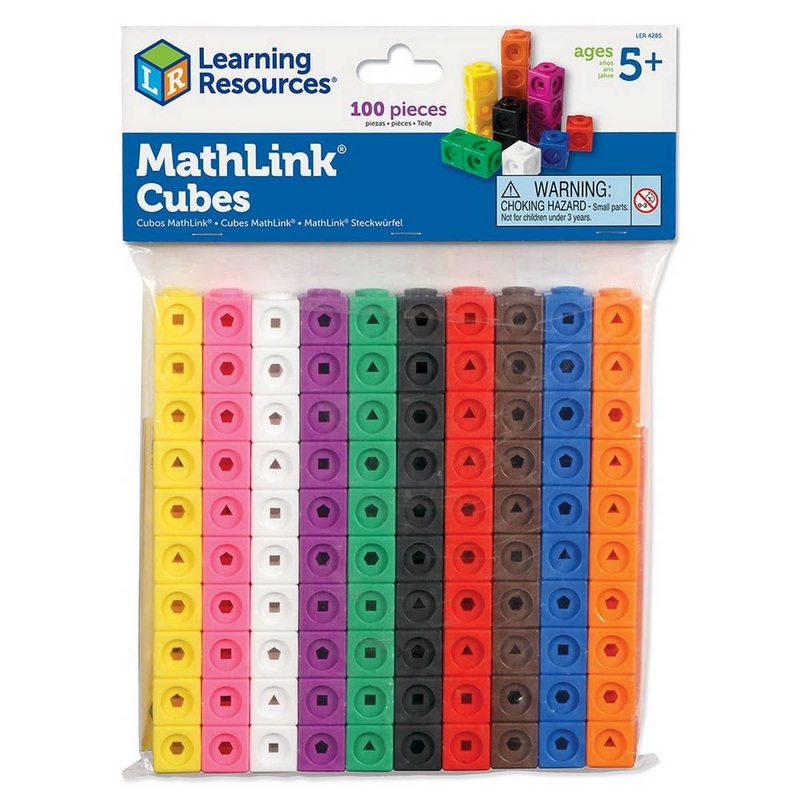 Learning Resources MathLink Cubes (Set of 100)