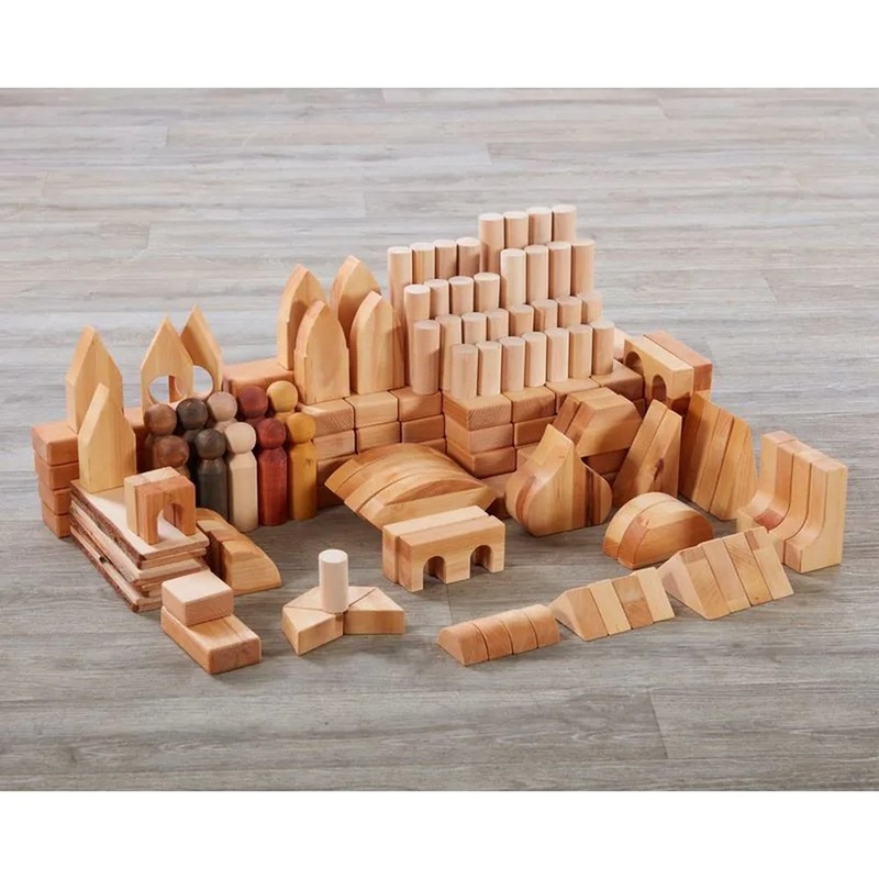 Medium Construction Unit Blocks Set
