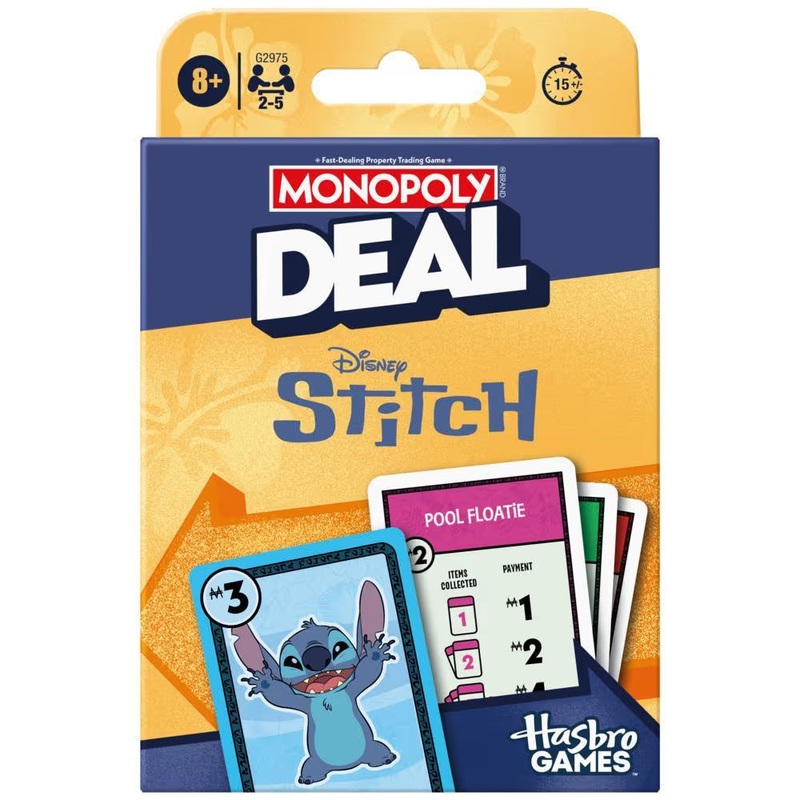 Monopoly Deal: Stitch (ONLINE ORDER ONLY)