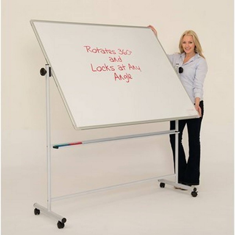 Non-Magnetic Mobile Teaching Swivel Boards 900x1200mm