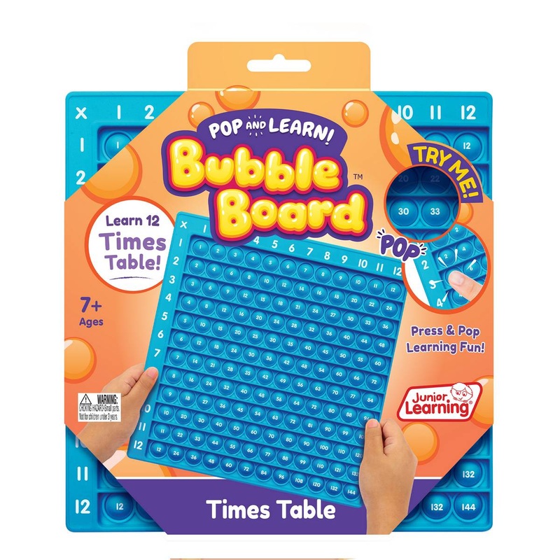 Times Table Bubble Board