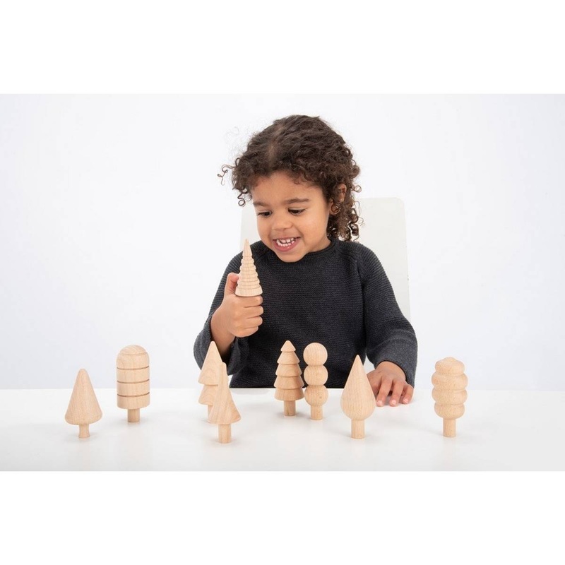 **Woodland Trees Set  Pack of 10