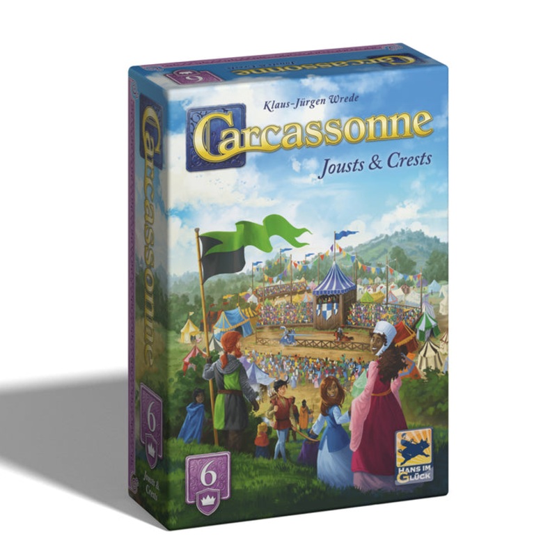 Carcassonne: Expansion 6 – Jousts & Crests – 2025 Edition (ONLINE ORDER ONLY)