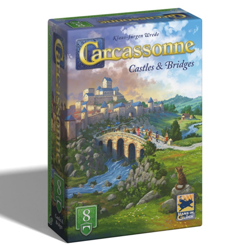 Carcassonne: Expansion 8 – Castles & Bridges – 2025 Edition (ONLINE ORDER ONLY)