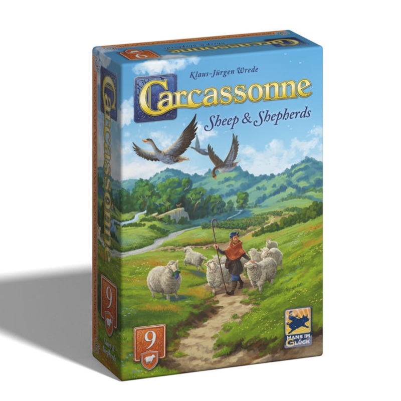 Carcassonne: Expansion 9 – Sheep & Shepherds – 2025 Edition (ONLINE ORDER ONLY)