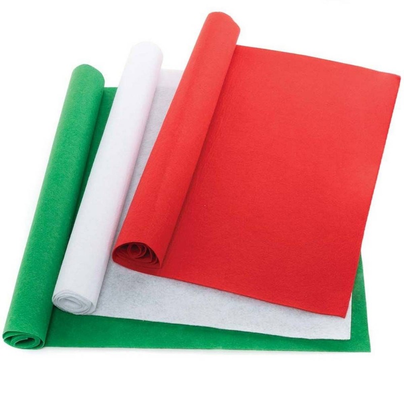 Christmas Felt Rolls (3 x 5m)