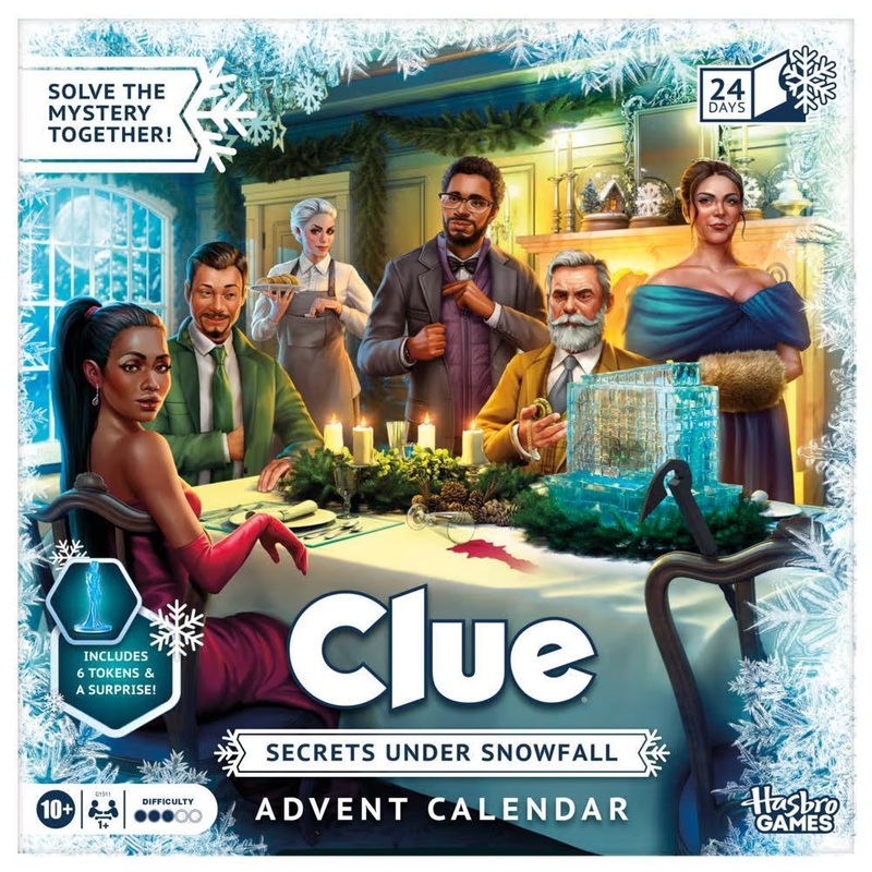 Clue: Advent Calendar – Secrets Under Snowfall (ONLINE ORDER ONLY)