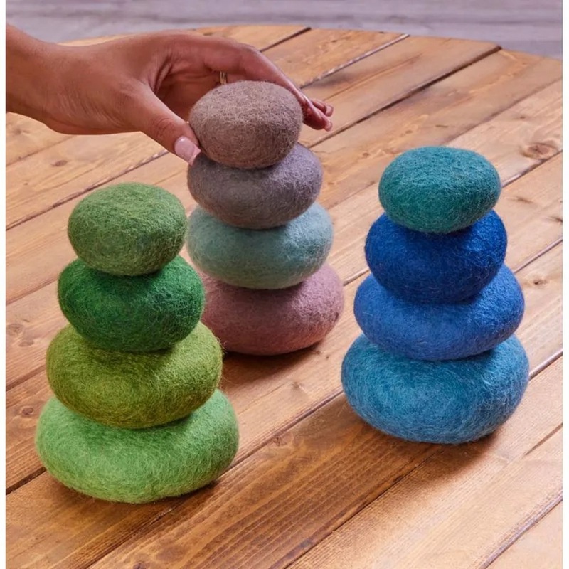 Felt Stacking Boulders