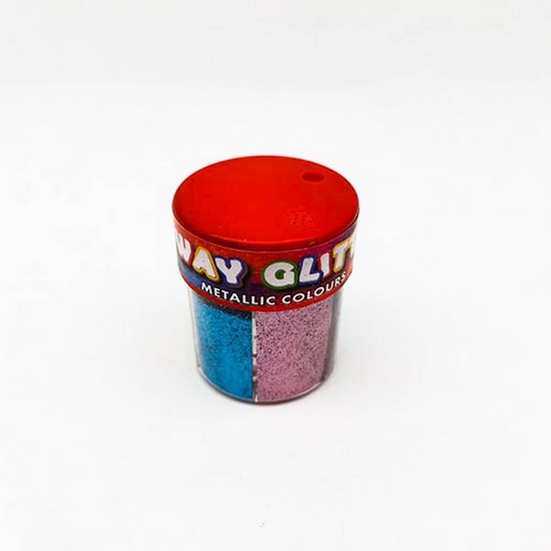 ***Glitter 6 Way Metallic Colours