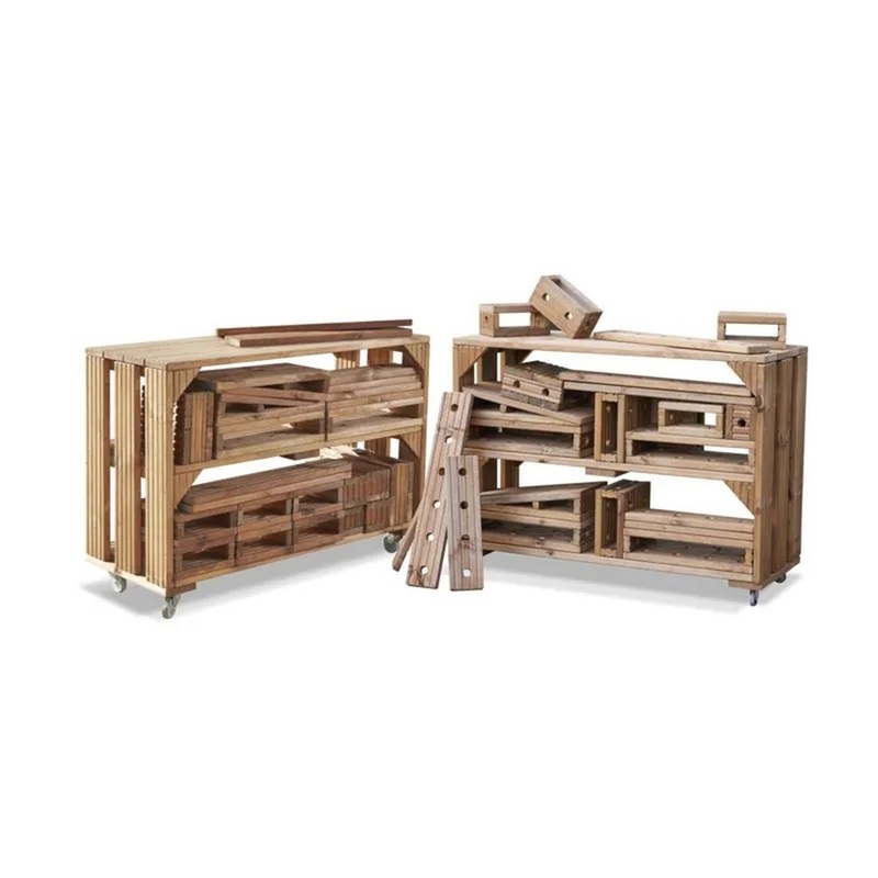 Imagineering & Deckciting Block Trolleys Complete Set