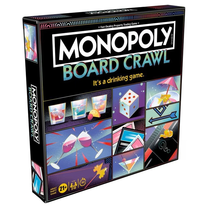 Monopoly Board Crawl (ONLINE ORDER ONLY)