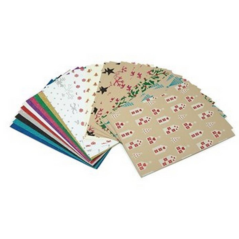 Patterned Craft Paper  A4  Pack of 30