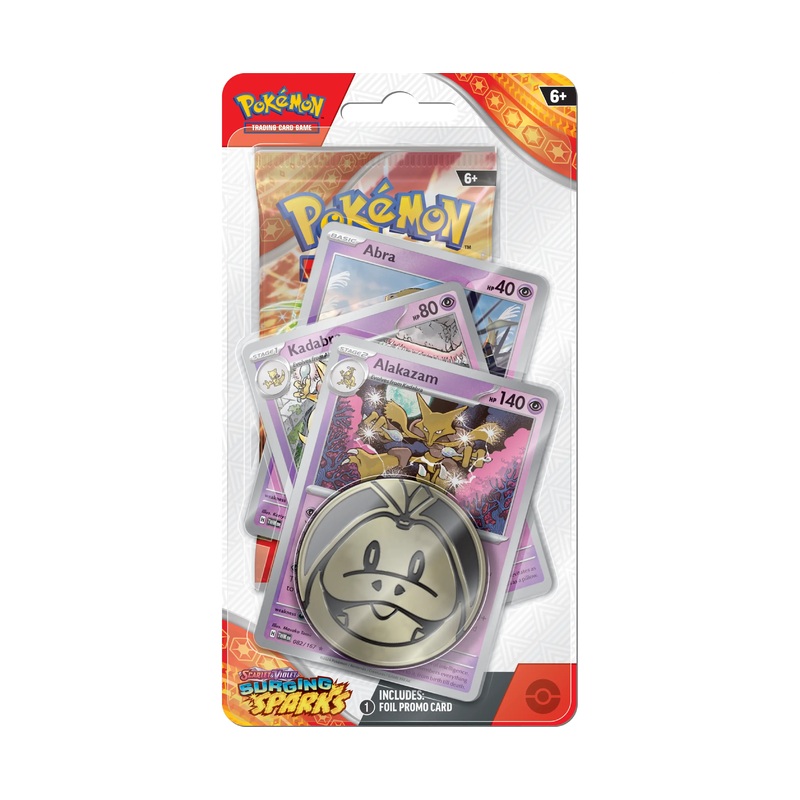 Scarlet & Violet 8 Surging Premium Checklane Blister – Alakazam