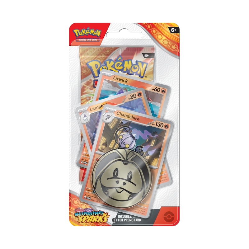Scarlet & Violet 8 Surging Premium Checklane Blister – Chandelure