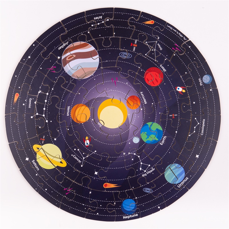 Solar System 50pc Circular Floor Puzzle