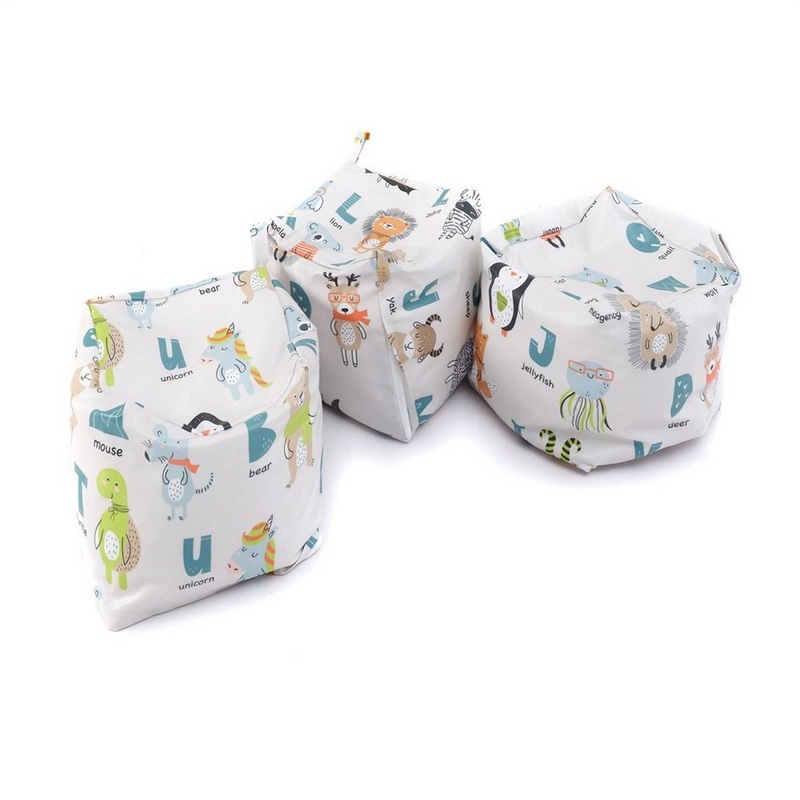Alphabet Furnishings Wipe Clean Cube Seats -Pack of 3
