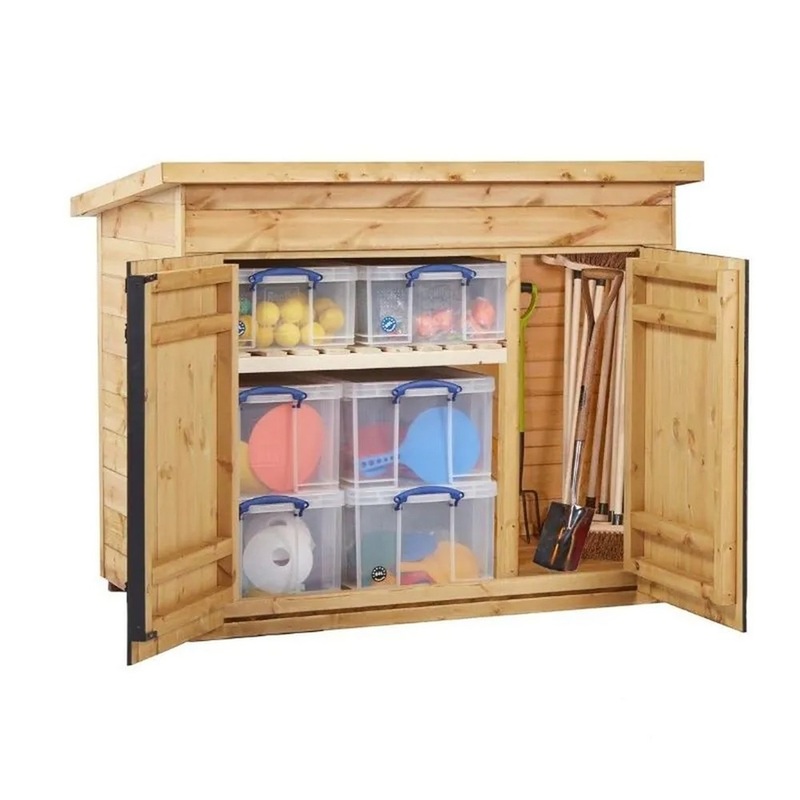 Big & Bountiful Outdoor Storage Shed  Sports Equipment & Gardening Store