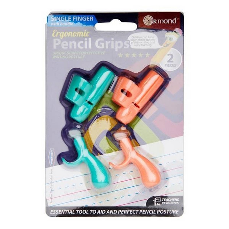 Ergonomic Pencil Grips  Single Finger With Handle