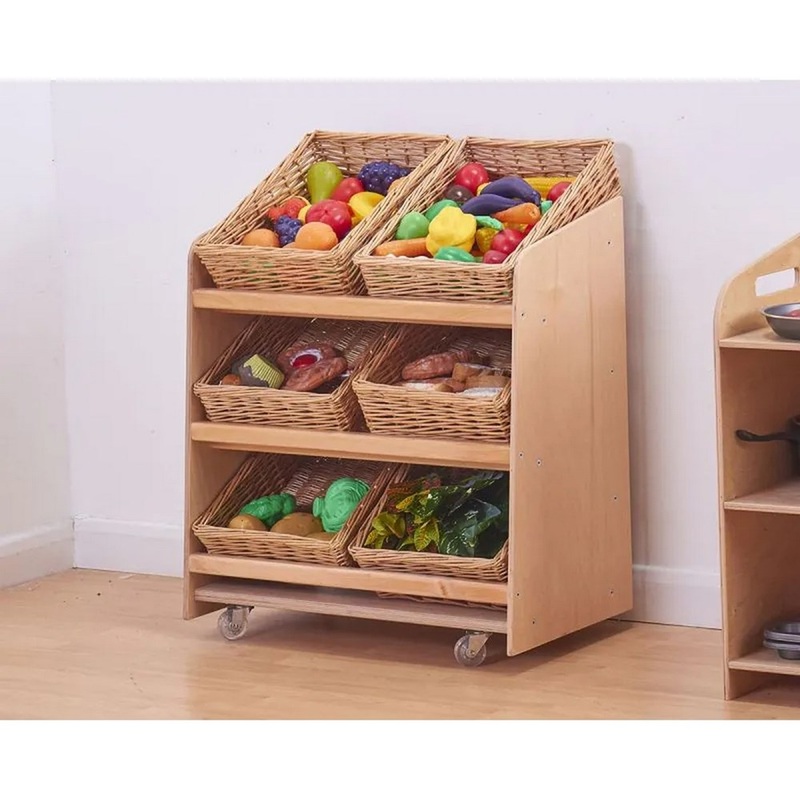 Healdswood Compact Easy Reach Basket Shelf