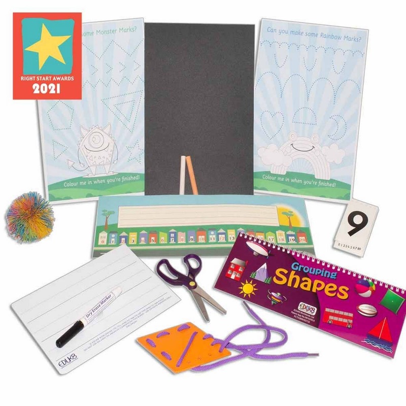 Home Learning Pack for Early Years (Ages 3-5), Includes Parents Notes