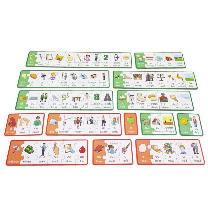 Junior Learning Vowels Puzzles