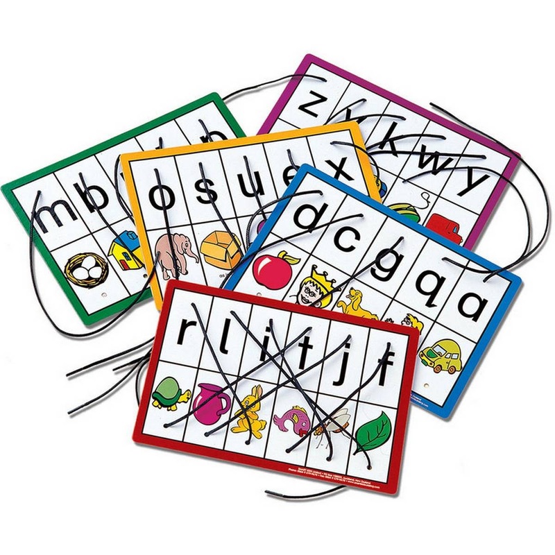 Alphabet Threading Set