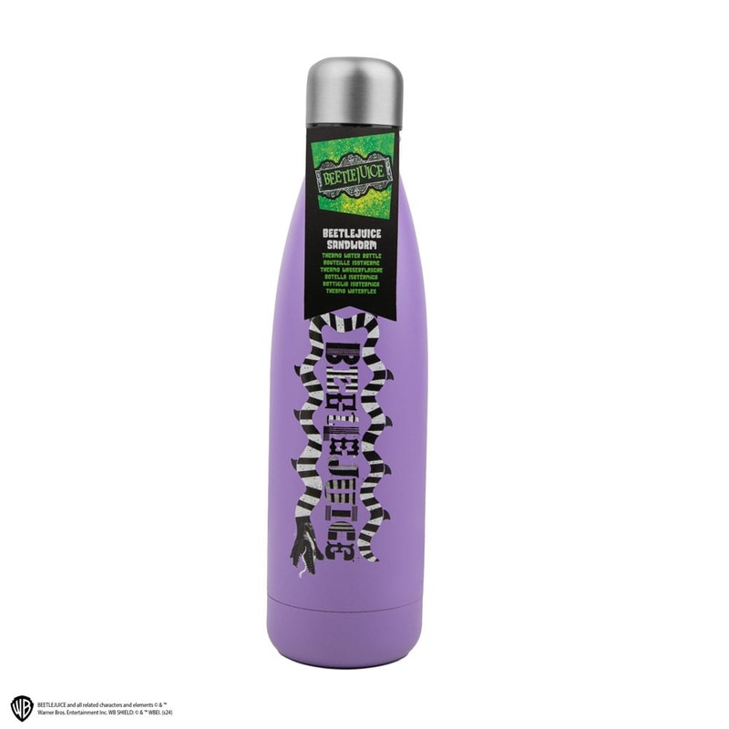 Beetlejuice Sandworm Thermo Water Bottle