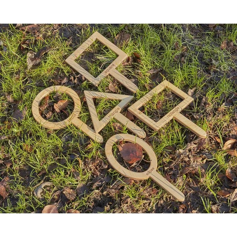 Mrs Mactivity Shape Finders  Set of 5