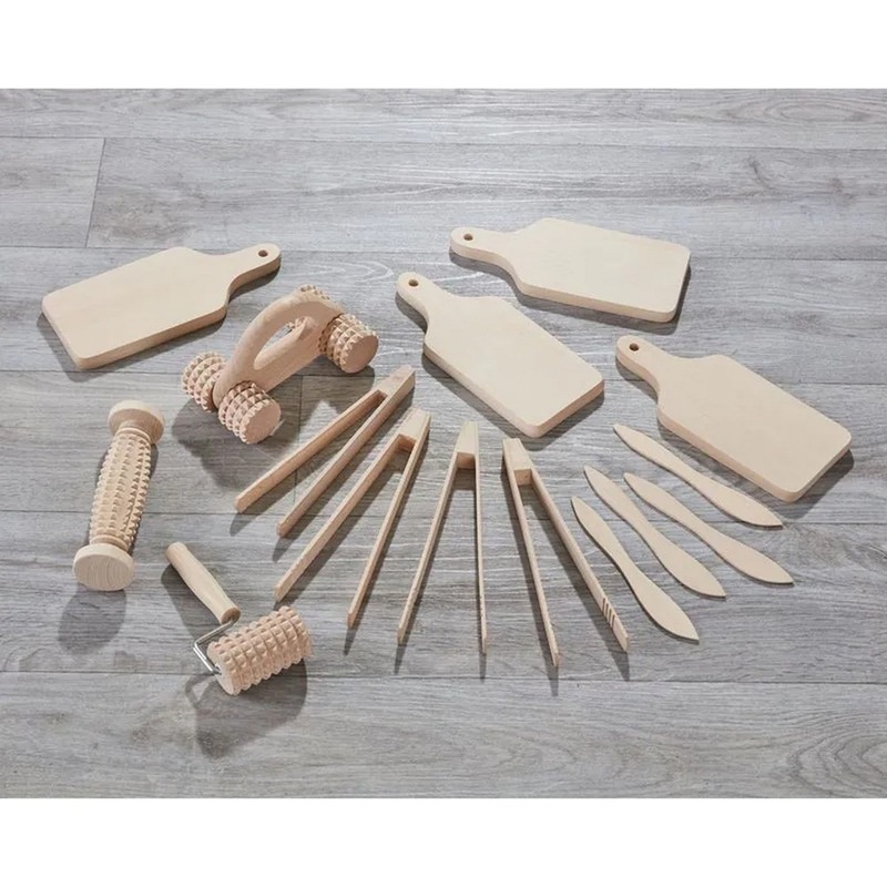 Natural Dough Set  15 Piece Set
