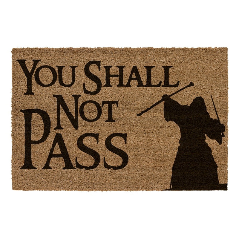 You Shall Not Pass Doormat 60×40 The Lord of the Rings