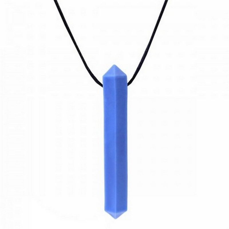 ARK Krypto Bite Chewable Gem Necklace  Standard Navy Blue