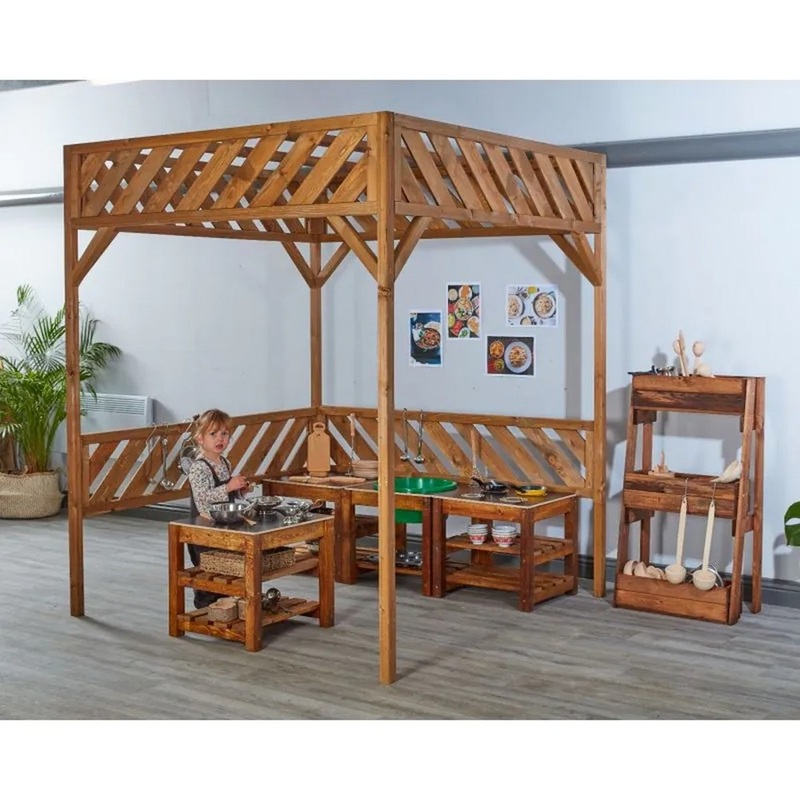 Bargain Longlast Kitchen Set  4 Piece Set  (H)45cm