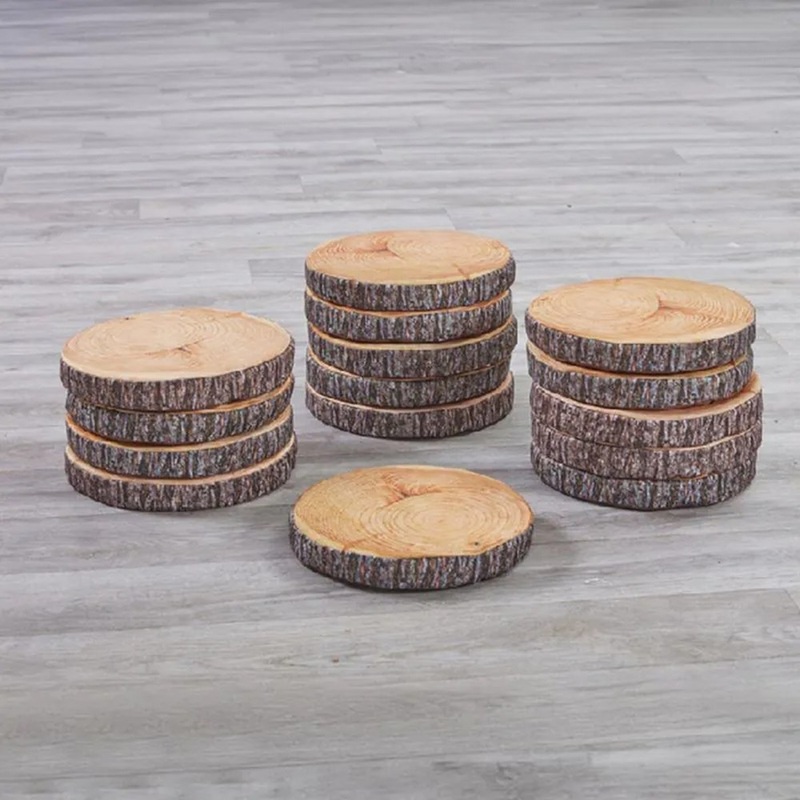 Log Slice Cushions  Set of 15