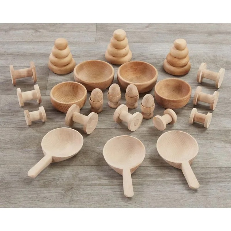 Natural Heuristic Room Set  36 Piece Set