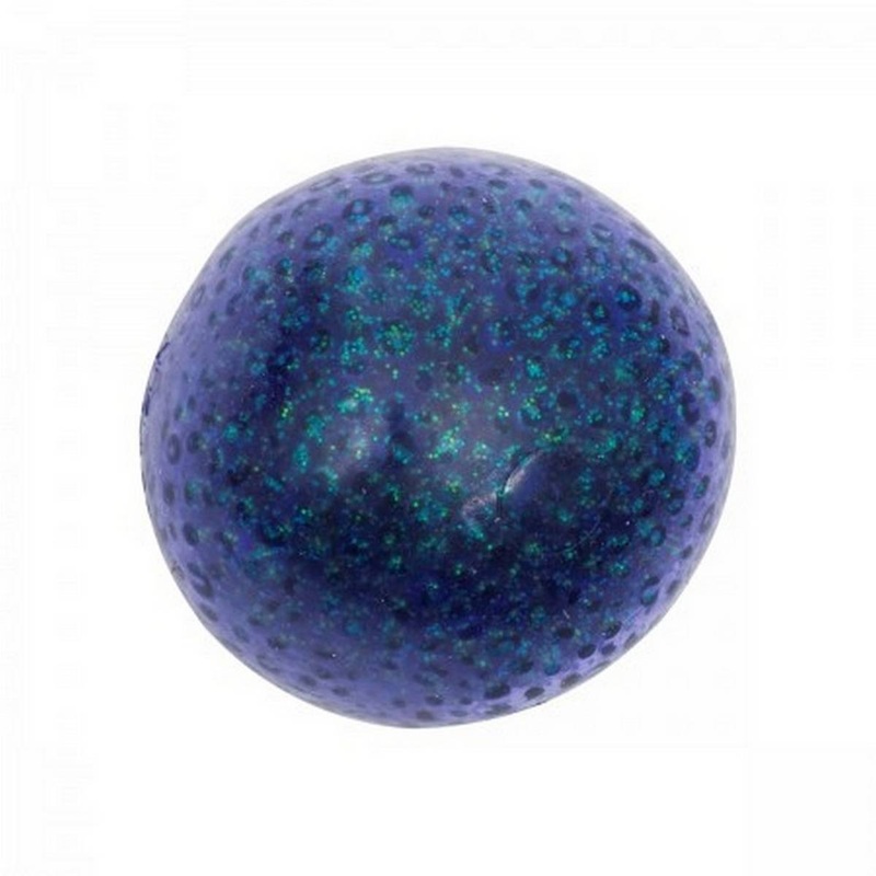 Set of 12 Glitter Bead Squishy Balls