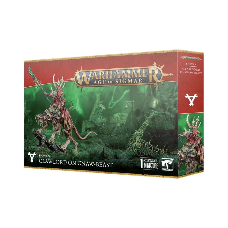 Skaven Clawlord on Gnaw-beast D.O.