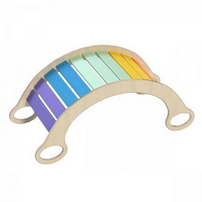 Wooden Rocking Tunnel