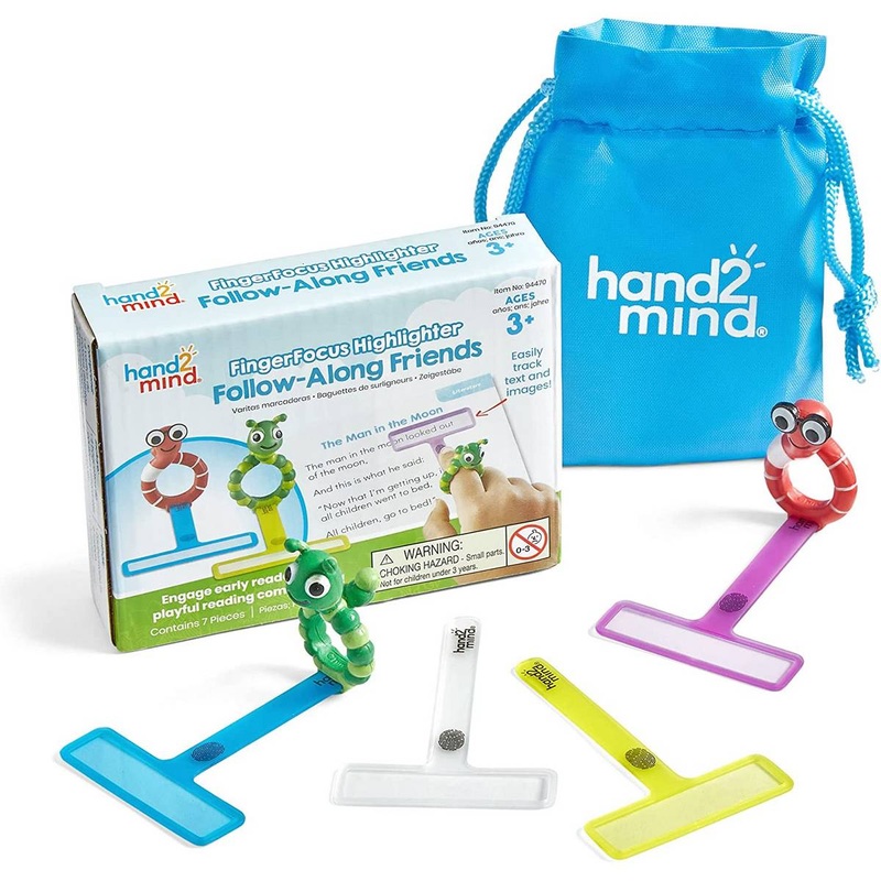 FingerFocus Highlighter Follow-Along Friends