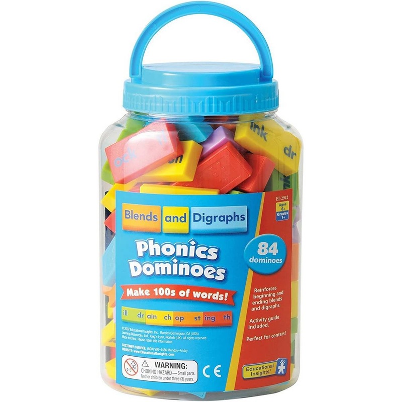 Phonics & Word Building Dominoes  Blends & Digraphs