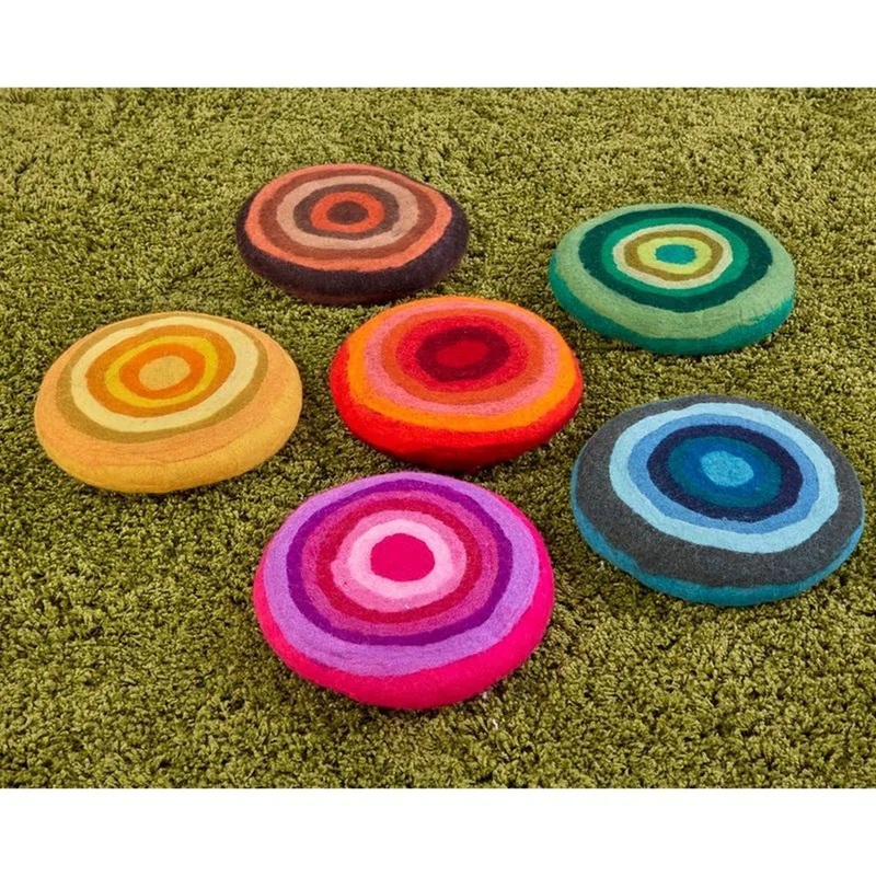 Rainbow Comfy Pads 6Pk