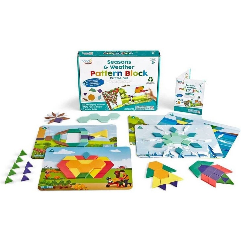 ***Seasons & Weather Pattern Block Puzzle Set
