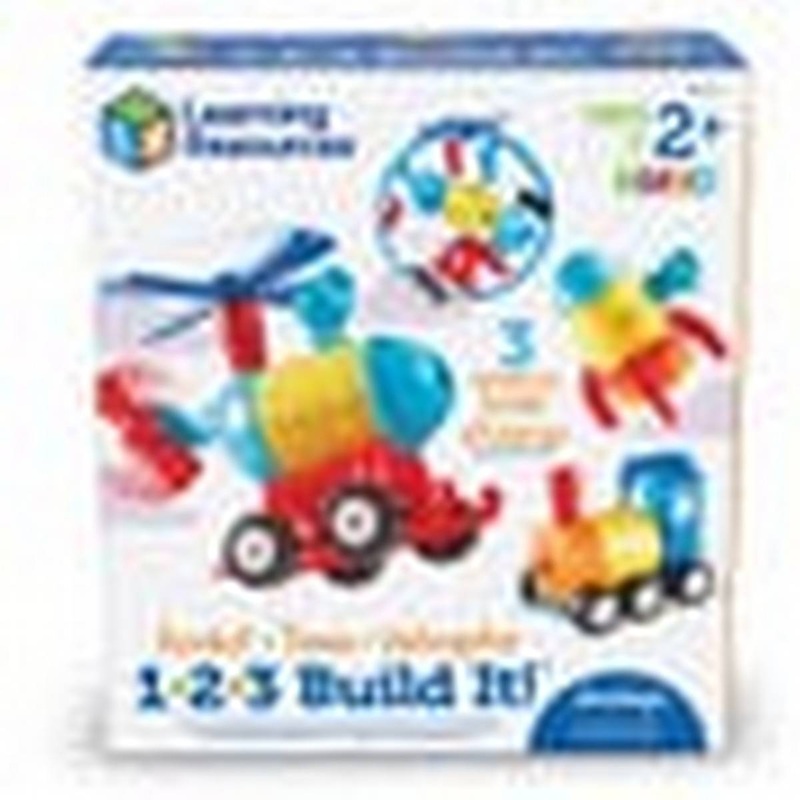 1-2-3 Build It!  Rocket-Train-Helicopter