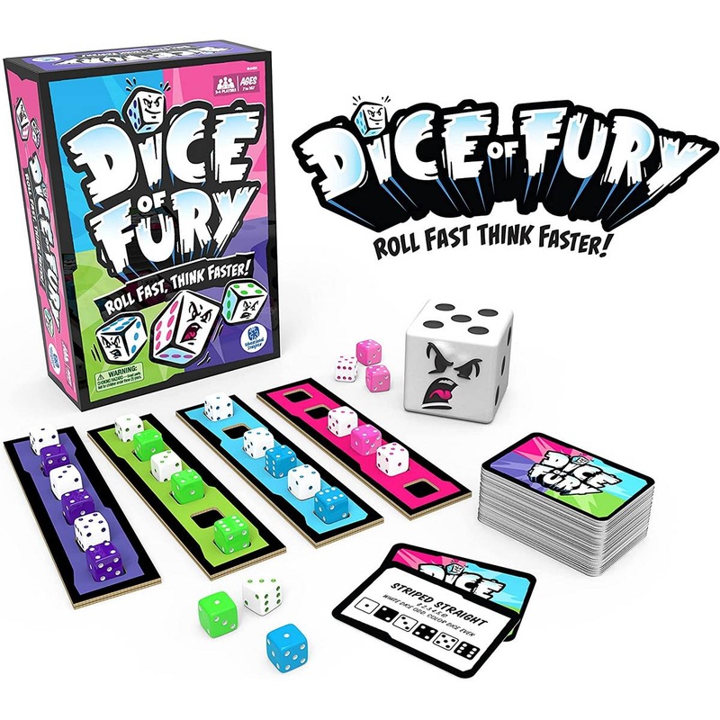**Dice of Fury Addition & Subtraction Practice